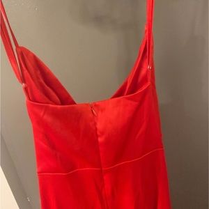 Beautiful long flowy Red dress